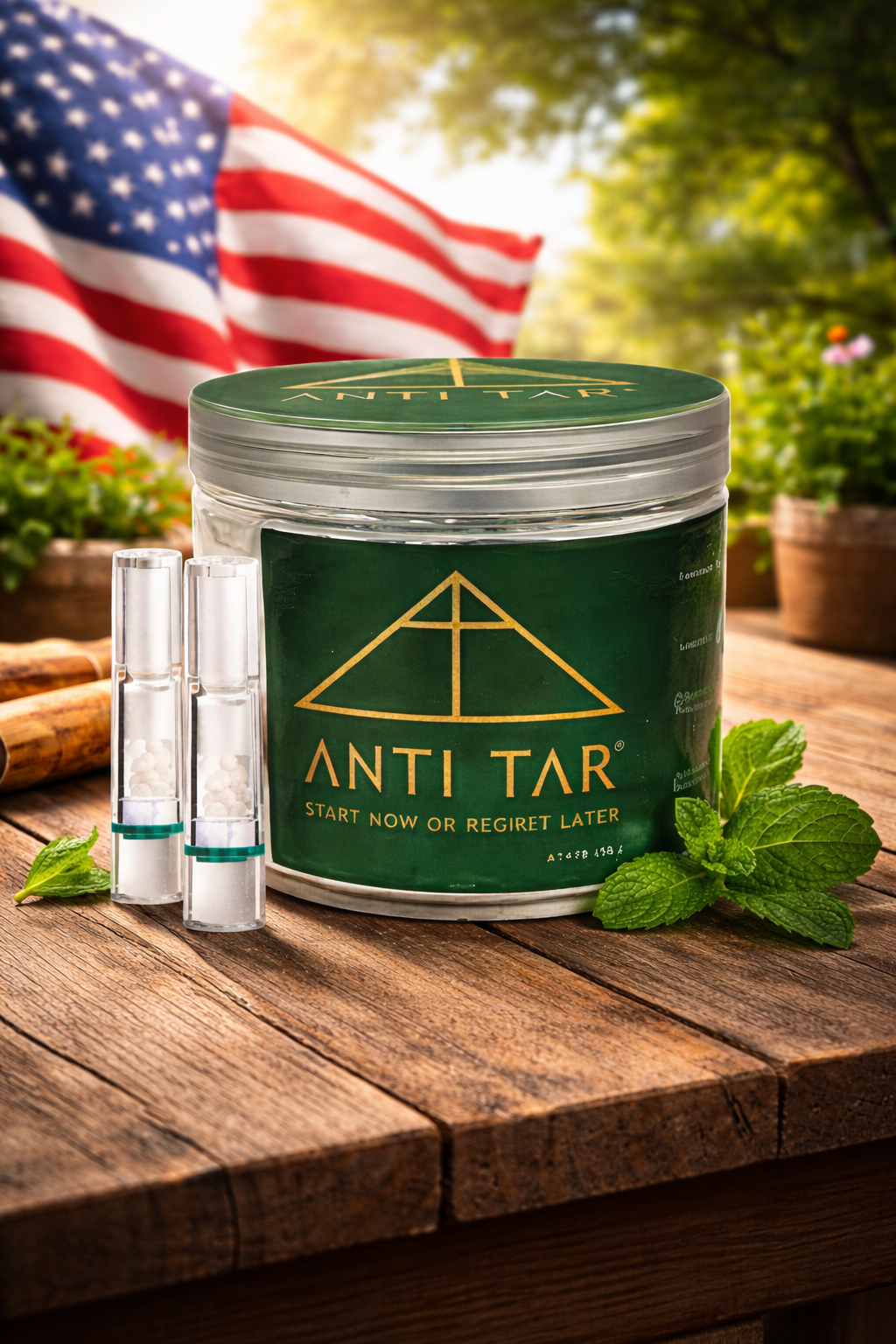 Anti Tar smoking accessory designed to help reduce tar exposure for smokers