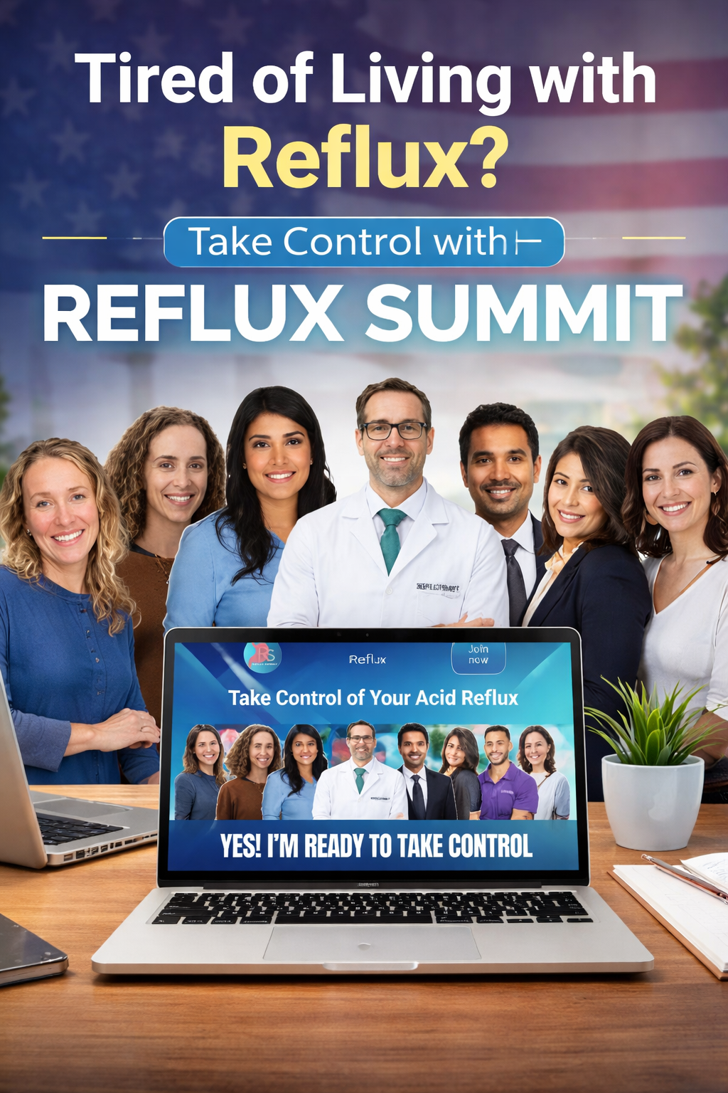 Reflux Summit expert-led online program for natural acid reflux control